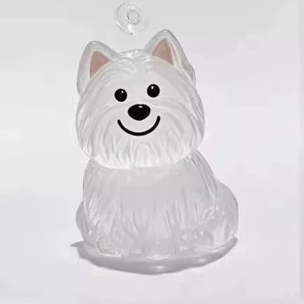 Llavero Transparente de Perro
