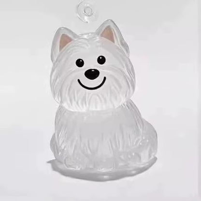 Llavero Transparente de Perro