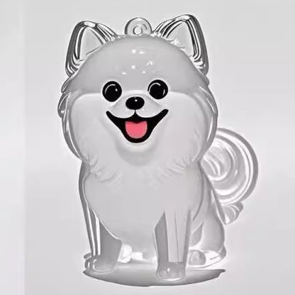 Llavero Transparente de Perro
