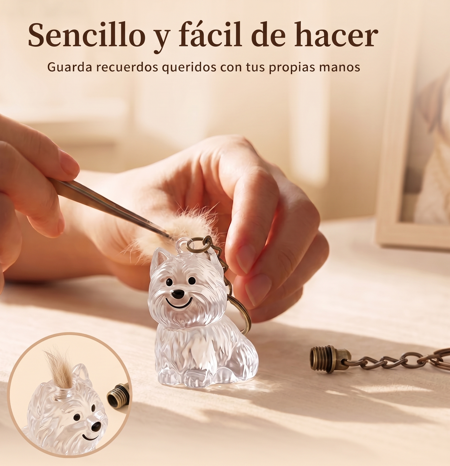 Llavero Recuerdo de Perrito